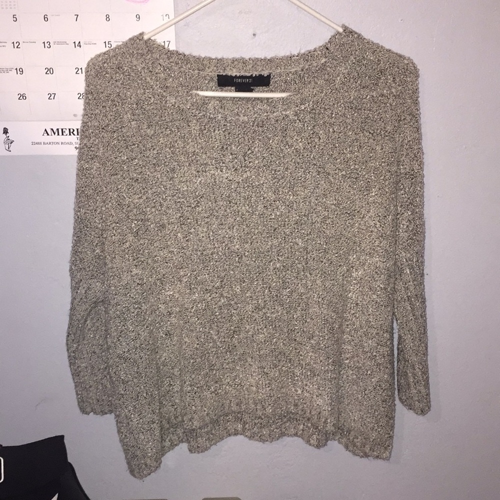 Cropped sweater